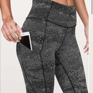 Lululemon fast and free high rise 7/8 leggings 4